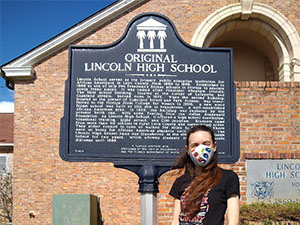 Lincoln High Marker