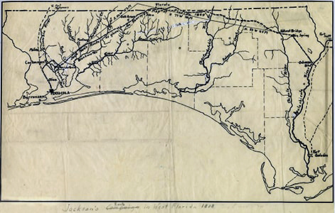 1818 West Florida map 