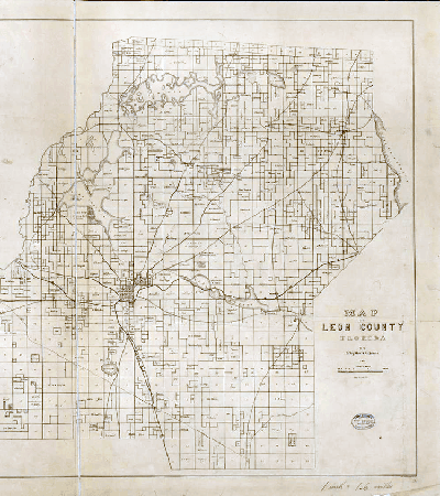 Map of 1883 Cadastral 