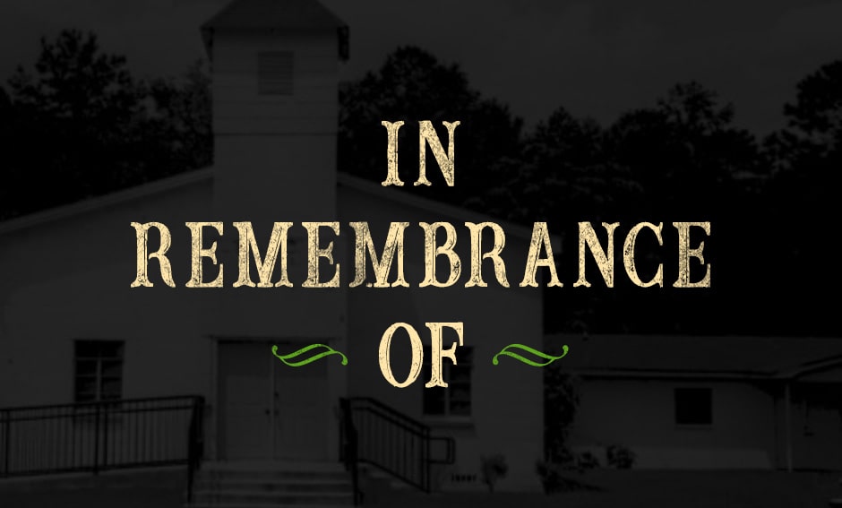 In Remembrance Of